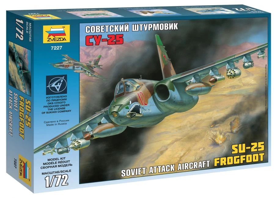 Soviet Assault Aircraft Su-25 Model Kit