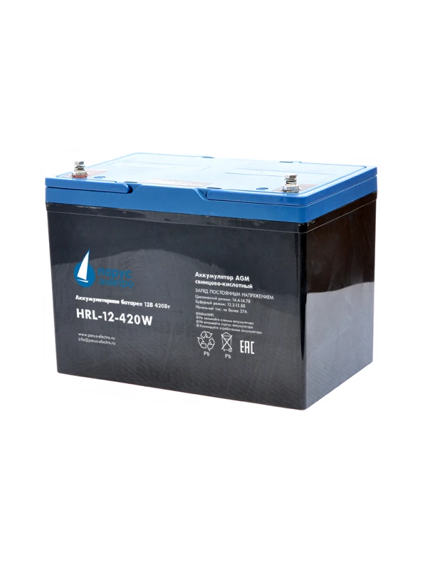 بطارية الرصاص الحمضية عالية التفريغ HRL-12-420W
