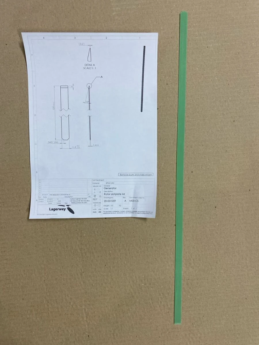 غطاء حامل مستشعر الدوار لتوربينات الرياح، رقم 20-031059