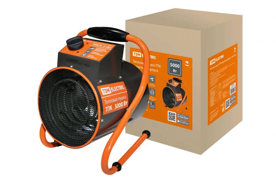مروحة تسخين كهربائية TDM Electric SQ2520-0003