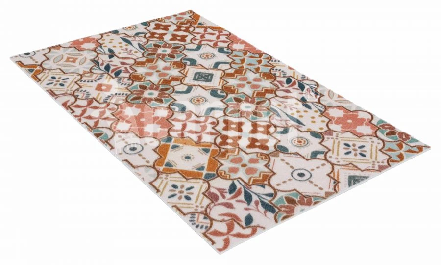 سجادة مقطوعة مضادة للانزلاق icarpet PRINT "نقوش داماسك" 50x80 سم