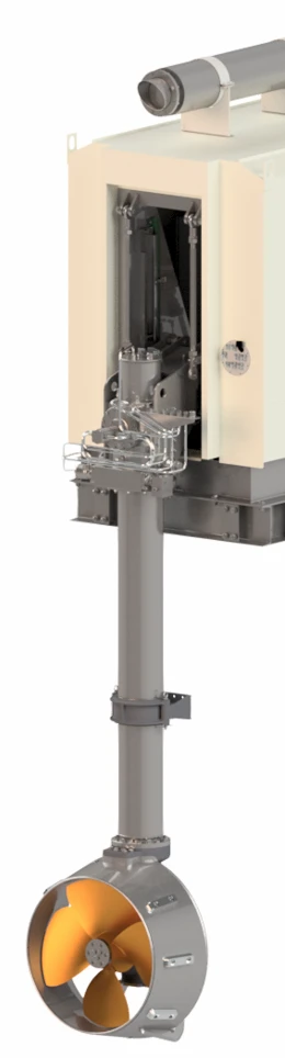 Hydraulic Steering Column Model A03 with Two-Stage Gearbox