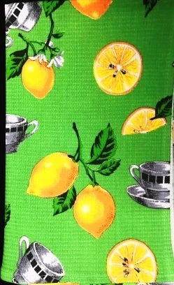 منشفة وفلية مزخرفة ملونة 80x45 سم