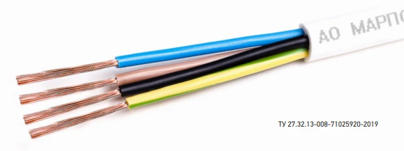 سلك معزول من PVC للجهد الكهربائي 380/660 فولت