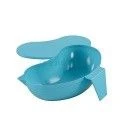 Polymer Kidney-Shaped Tray with Lid, Handle, and Drain Spout LPPo-1.75-ELAT