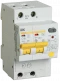 قاطع الدائرة الأوتوماتيكي التفاضلي AD12MS 2P 40A 300mA IEK