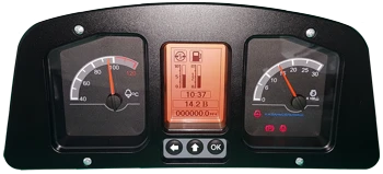 لوحة تحكم الجرار مع شاشة LCD ملونة لمراقبة الأنظمة ATV-426471