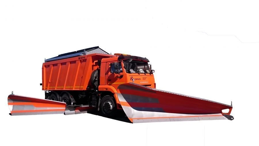 آلة تنظيف الطرق DMC-55D على قاعدة كاماتز 6522-53