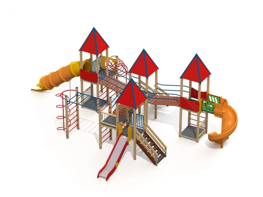 Children's Play Complex DIC 4.173, Height 1200mm, 1500mm, 1800mm