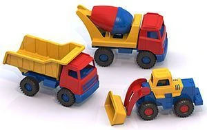 Bear Cub" Truck Toy Set - 9 Pieces Art.431302