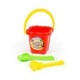 Medium Flower Bucket Set No. 24 with Scoop No. 2 and Rake No. 2, Art. 2167