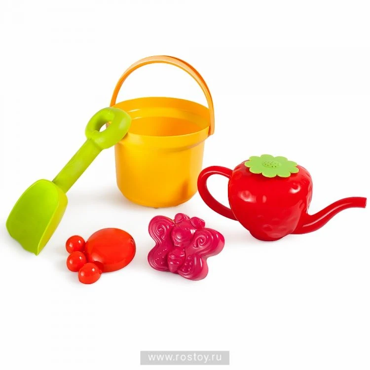 Strawberry Sand Play Set with 1L Bucket