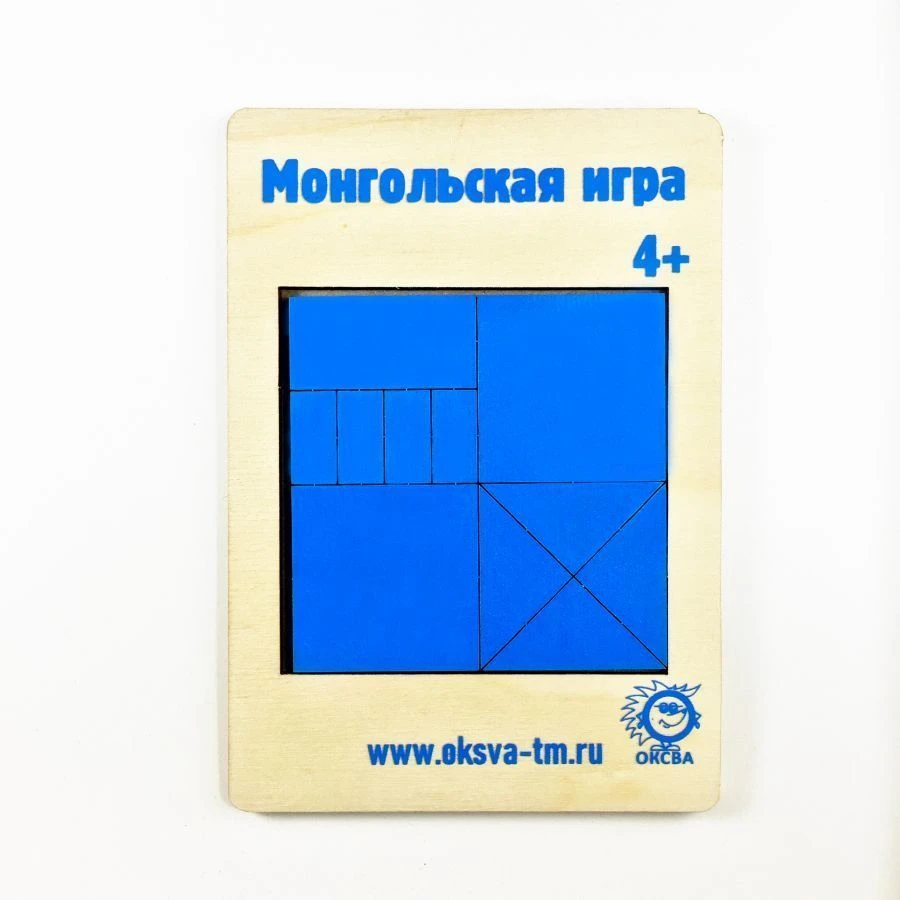 لعبة اللغز المنغولية - مجموعة من 11 شكل هندسي