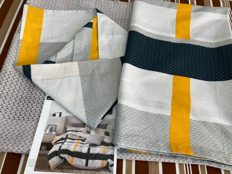 Complete Bedding Set - 100% Cotton, GOST Certified