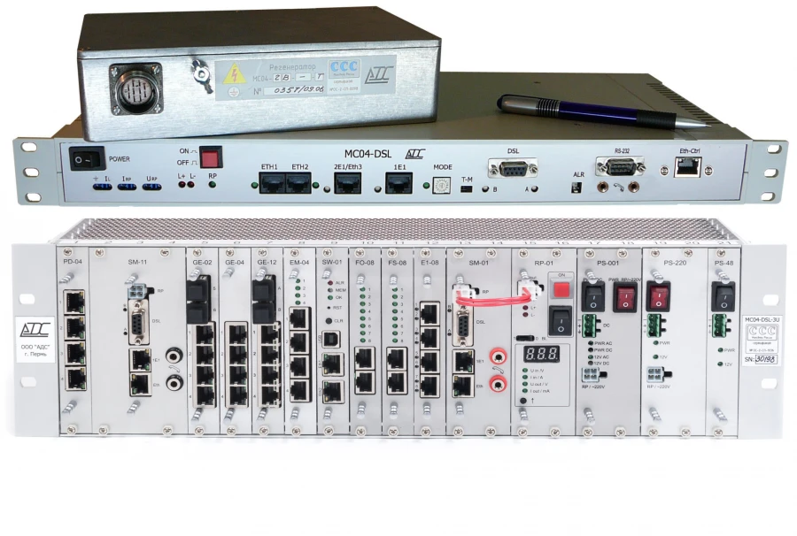 نظام النقل الرقمي لخطوط الكابلات النحاسية MS04-DSL