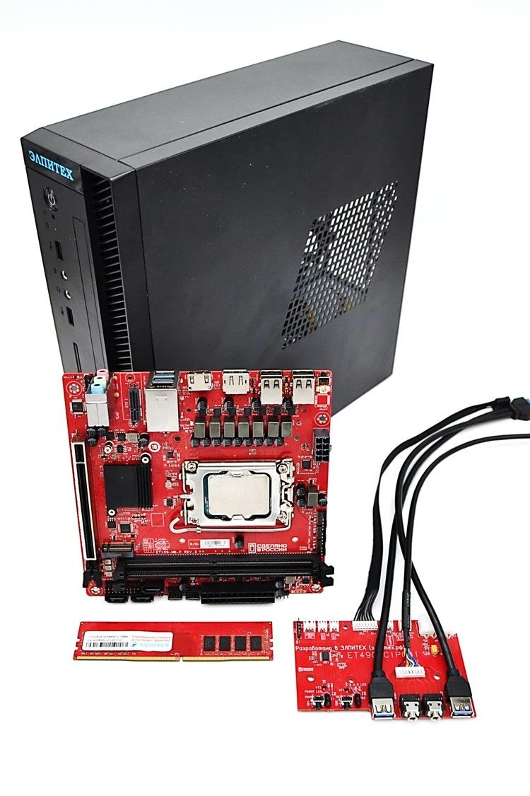 جهاز الكمبيوتر الشخصي ET519-C-SFF بمعالج Intel LGA1700
