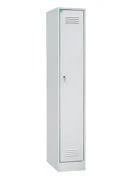 Metal Storage Cabinet with Louvered Doors, Model SHG-02