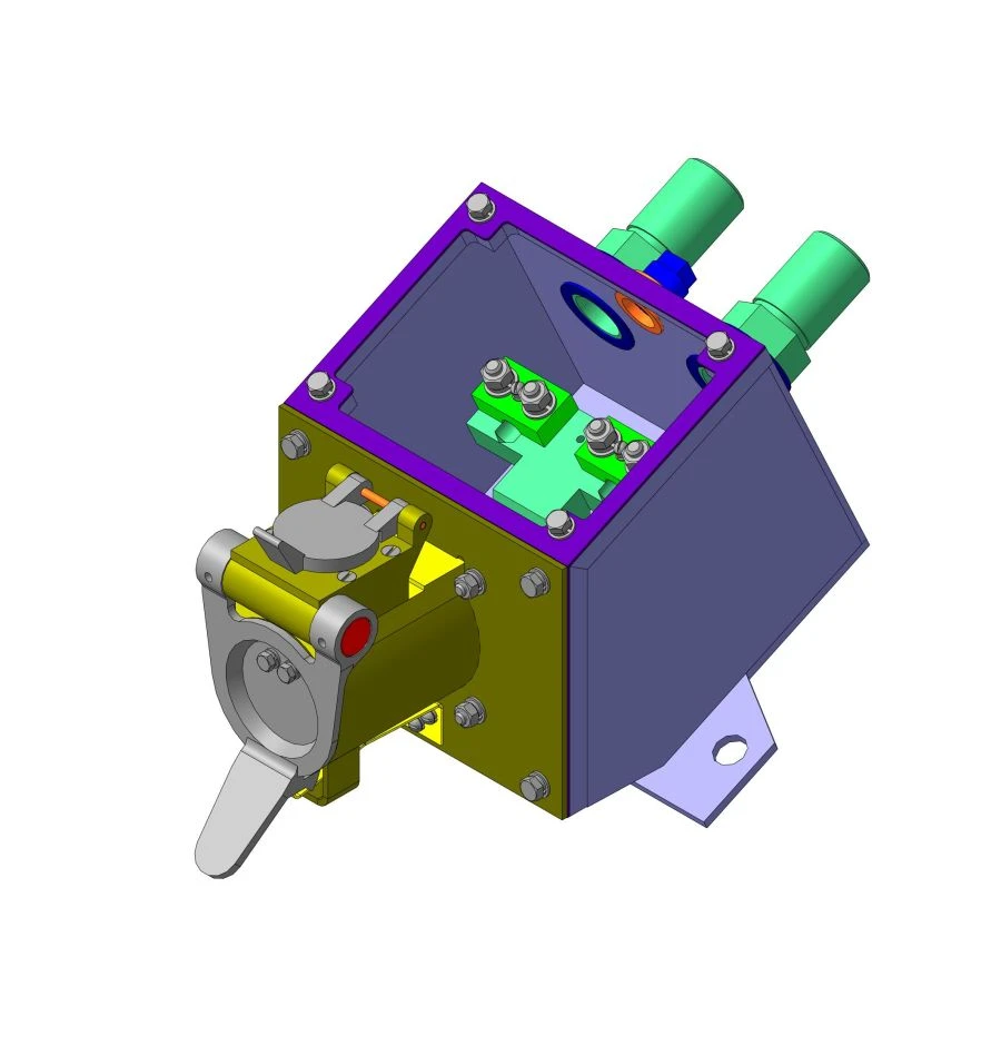 مقبس عالي الجهد RU-206B للسكك الحديدية