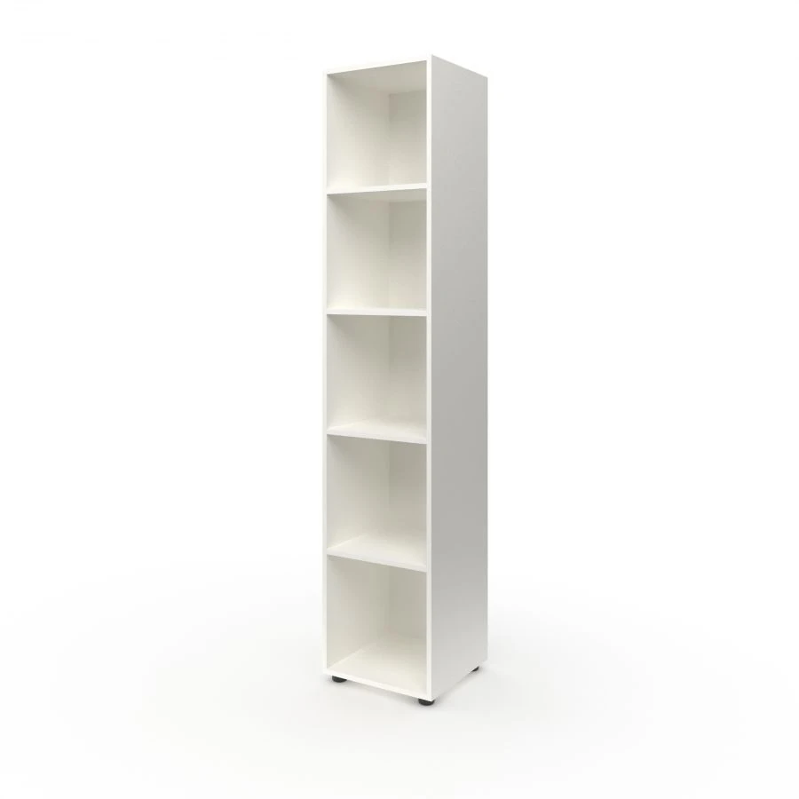 Open Narrow Educational Materials Cabinet