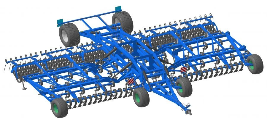 محراث تحضيري عالمي KPУ-9