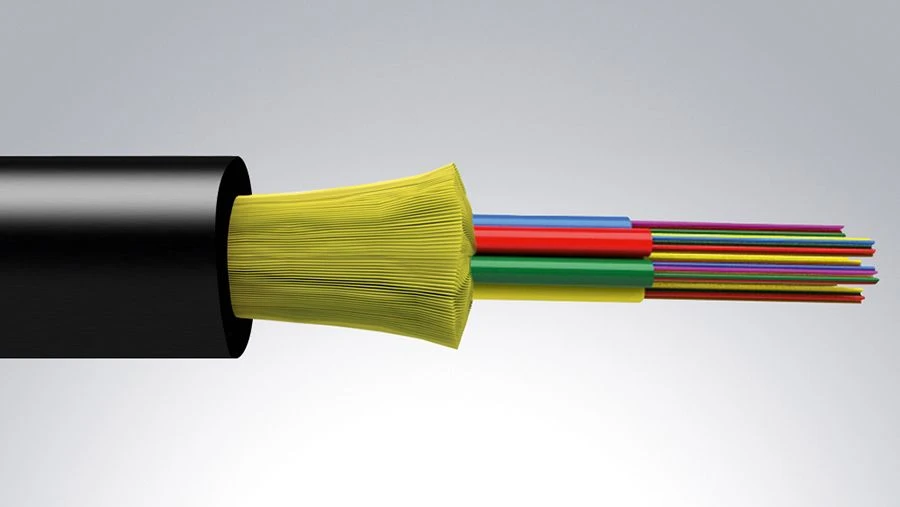 كابل اتصالات بصري OKR لشبكات FTTH