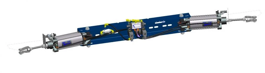 Pneumatic Door Actuator for Vehicles 40N3R63/116T1B155