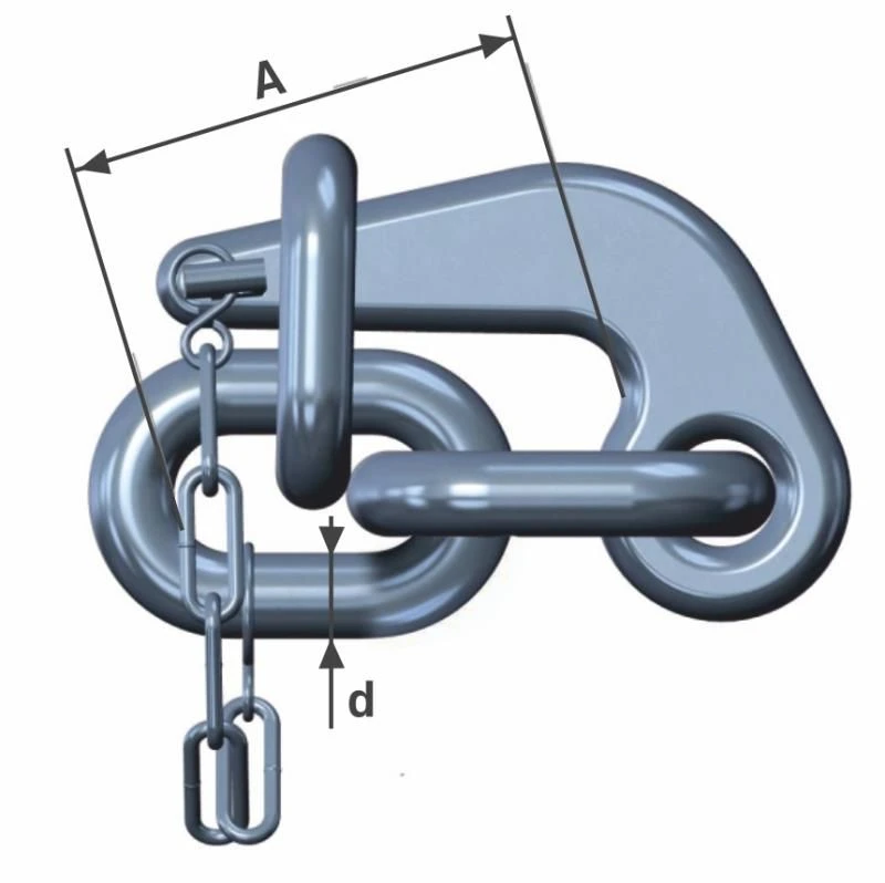 Magnetic Hook Type 1 28 - Low Magnetic Steel