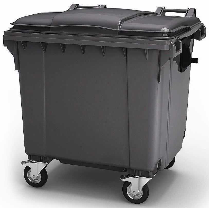 Mobile Waste Container 1100L Model Art.29.C21 (20.807.1.98.PE; 21.056.98.PE)