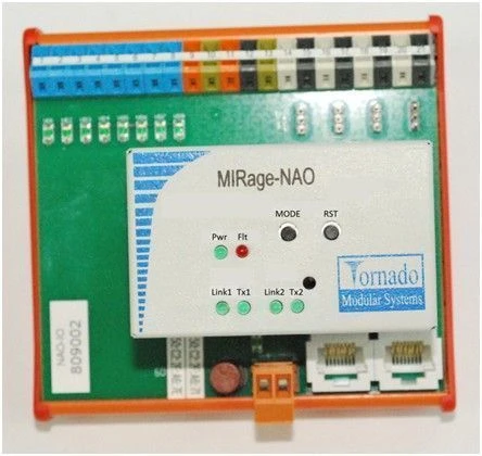 أجهزة الإخراج التناظرية والمدخلات/المخرجات الرقمية MIRage-NAO