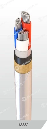 كابل طاقة مع موصلات الألمنيوم وعزل من بلاستيك PVC - AVVBH 3kV