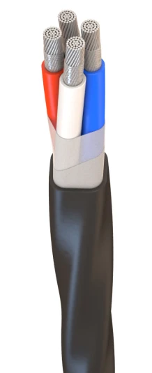 Power Cable with Aluminum Conductors and Rubber Insulation, 660V, ANRG