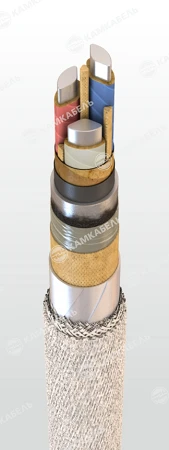 Power Cable with Aluminum Conductors and Impregnated Paper Insulation, 3.6/10 kV, AABlShv Model