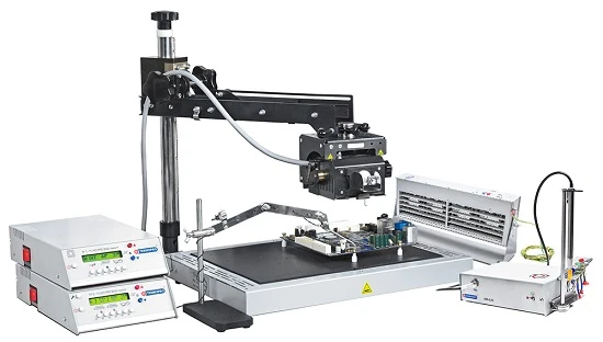 Infrared Soldering Station IK-650 PRO "Comfort" with Vacuum Tweezers