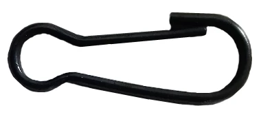 Metal Carabiner for Securing Gear - Model 2492 Oxidized
