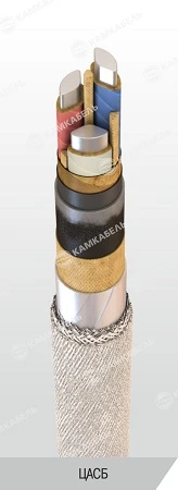 Power Cable with Aluminum Conductors, Paper Insulation, 6-10 kV, CASB Model