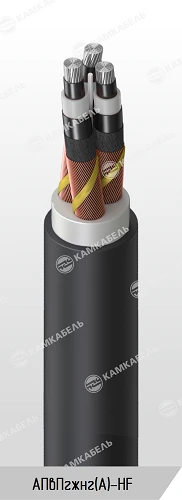 Power Cable with Aluminum Conductors and Cross-Linked Polyethylene Insulation, 6-35 kV AПвПгжнг(А)