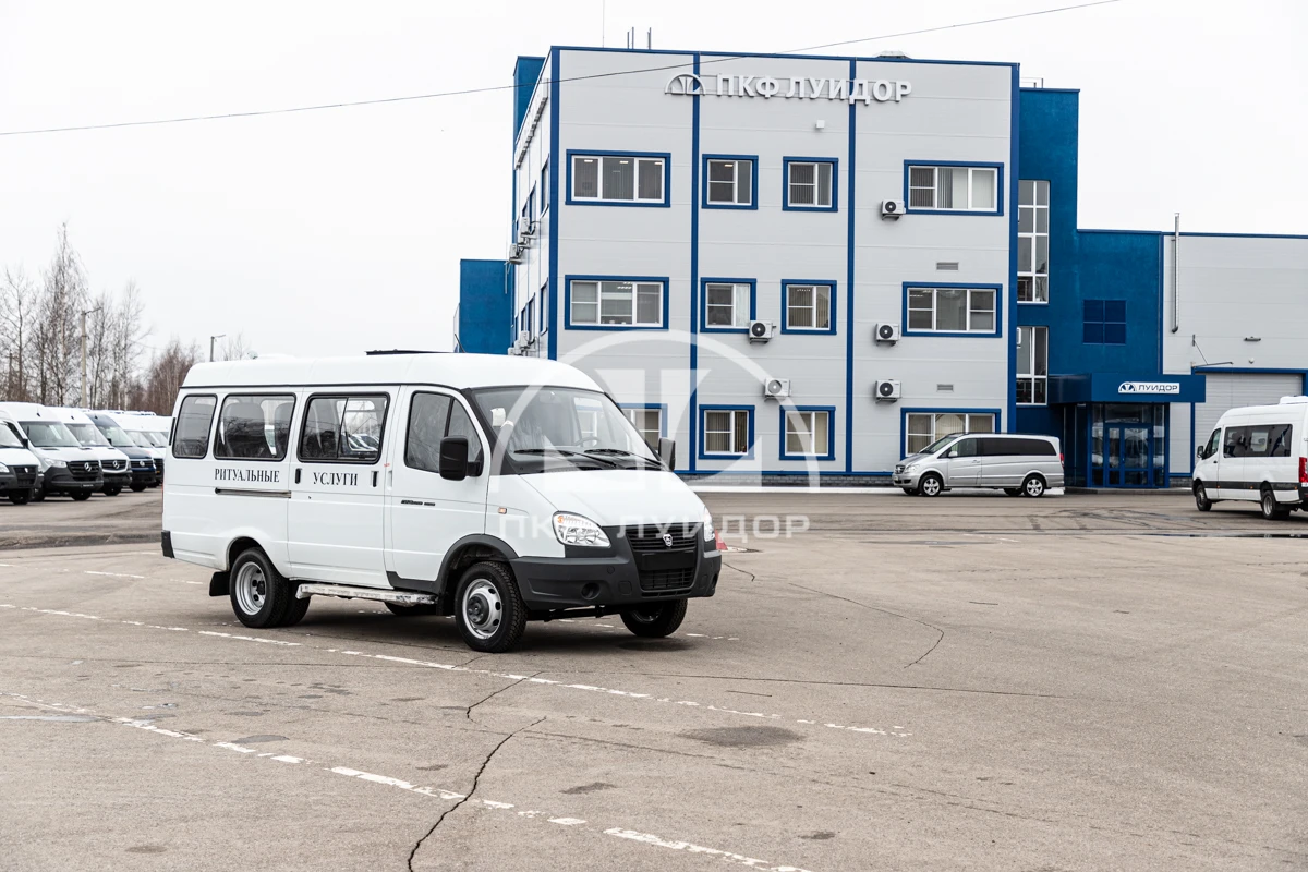 Funeral Service Vehicle Based on GAZ Type A6x Model 2250F1