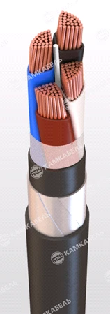 كابل طاقة بموصلات نحاسية، عزل من PVC، 0.66/3 كف، طراز VBSHwng