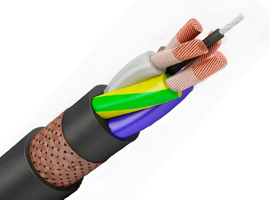 Flexible Power Cable with Copper Conductors, Rubber Insulation 380/660V - KPGNUT1