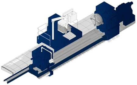 ماكينة تشغيل CNC نموذج SA1800C130F3