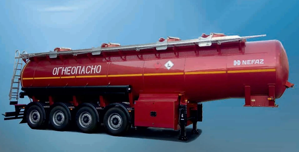 Petroleum Tank Semi-Trailer PPC NEFAZ-96898 with Pump Installation