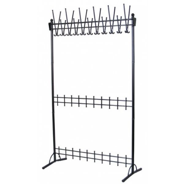 Metal Clothes Rack with Hooks EL 106.01.00-08