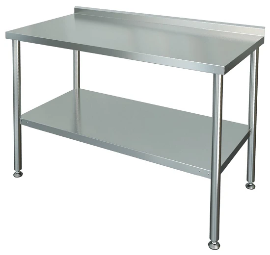 Professional Food Processing Table with Edge SRP-P-1-0.6/1.5