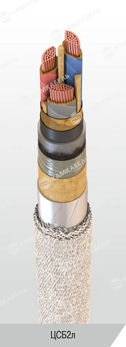 Power Cable with Copper Conductors and Paper Insulation, 6-10 kV, Type C