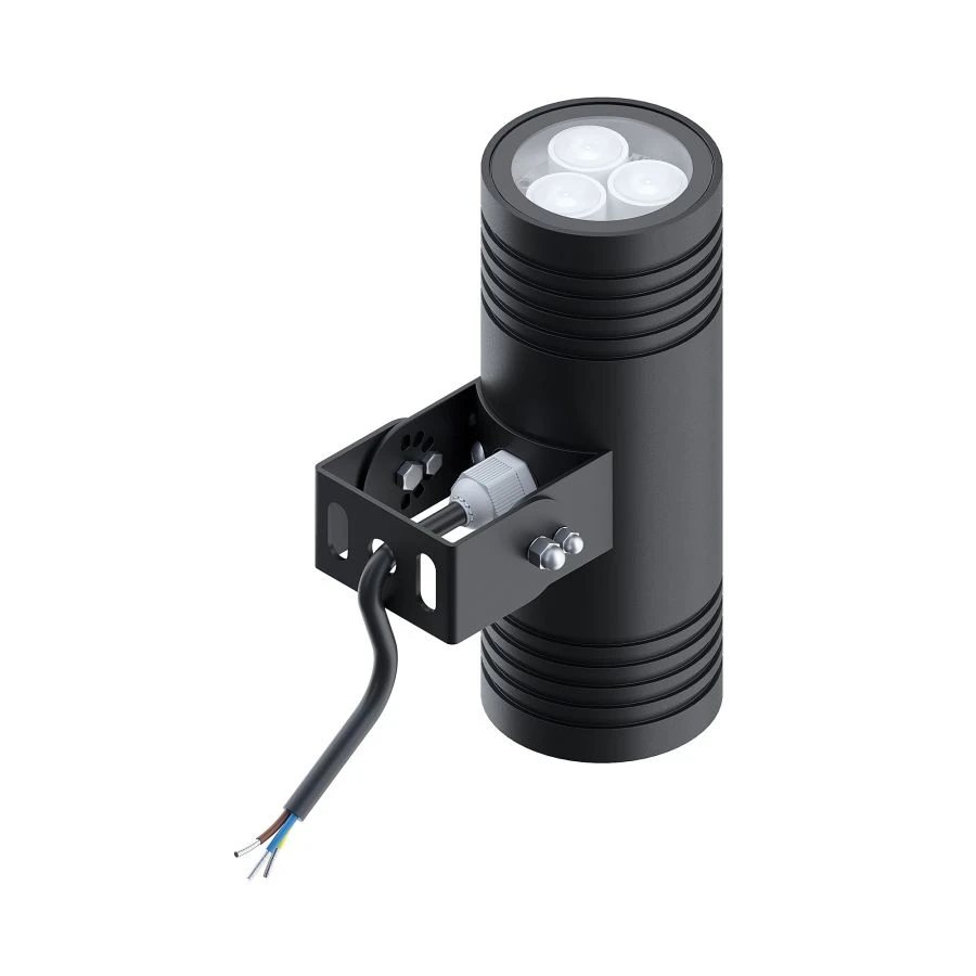 ضوء LED المعماري SVETHOLL بافي مزدوج مع تجويف D80 H180، 20 واط