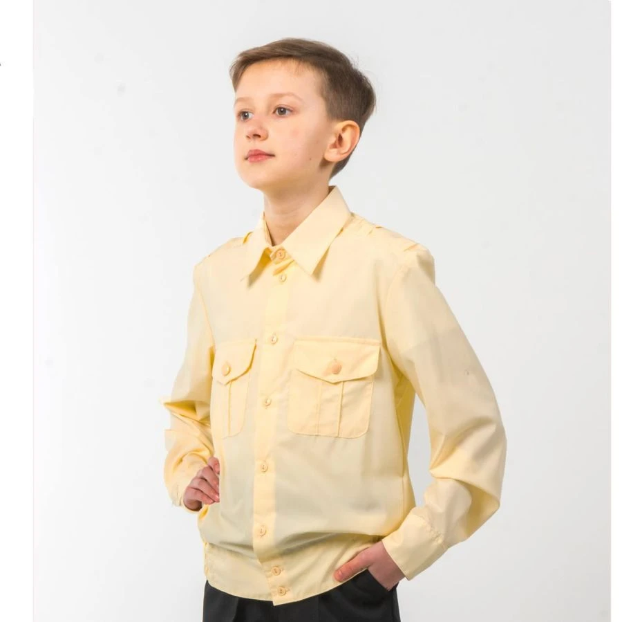 Uniform Shirt Made of Cotton/Viscose Blend