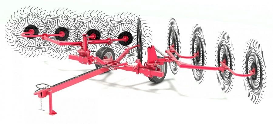 Wheel-Finger Rake GCP-900 "Kolibri V Max