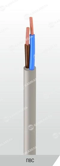سلك نحاسي مع عزل وغطاء PVC لأنظمة 380 فولت