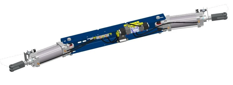 مشغل الأبواب الهوائية للمركبات 40N2R63/100T1B000