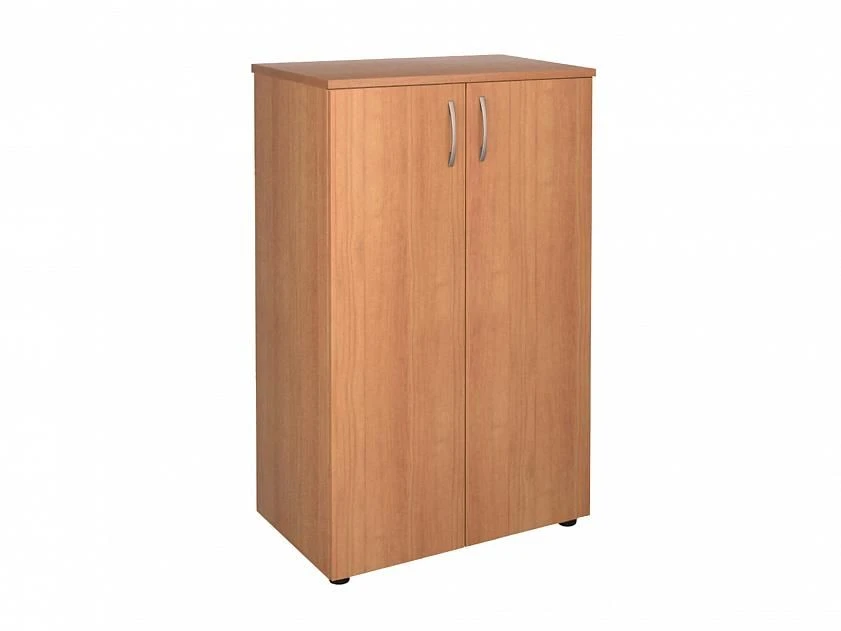 Modular Office Cabinet with Doors, 3 Sections, Ruby 42